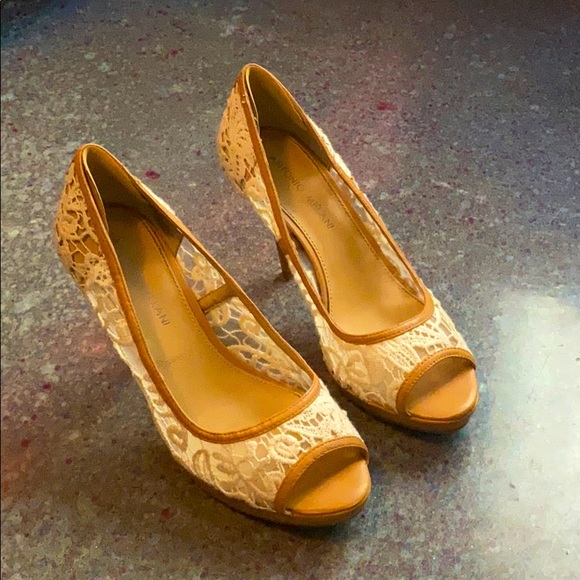 Antonio melani white lace heels - Picture 2 of 3